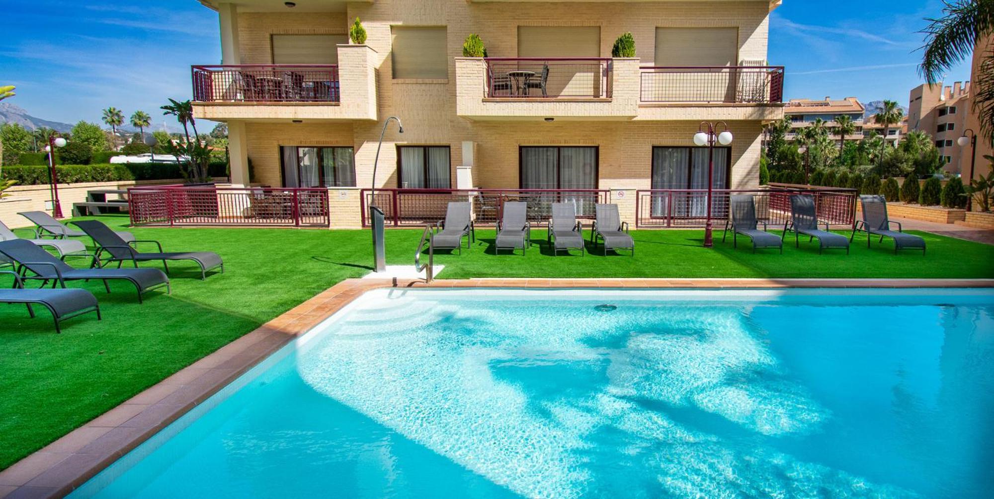 Apartamentos Albir Confort 3 Dormitorios Альбир Экстерьер фото
